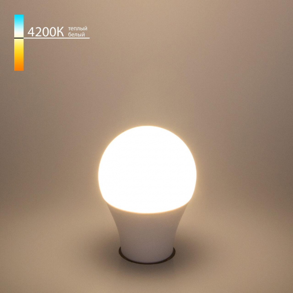 Лампа светодиодная Elektrostandard E27 10W 4200K матовая a048523 Лампа светодиодная Elektrostandard E27 10W 4200K матовая a048523