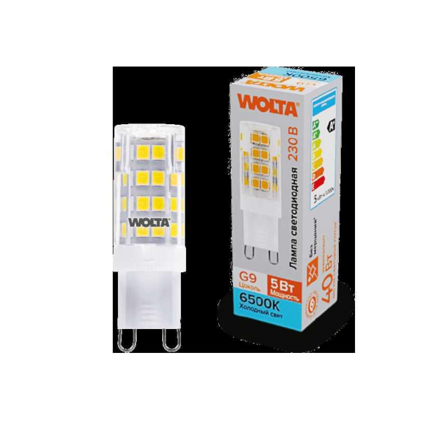 Светодиодная лампа WOLTA WSTD-JCD-5W6KG9-C Светодиодная лампа WOLTA WSTD-JCD-5W6KG9-C