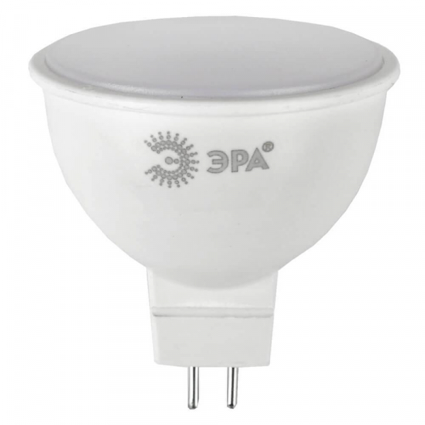 Лампа светодиодная ЭРА GU5.3 9W 2700K матовая ECO LED MR16-9W-827-GU5.3 Б0032972