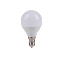 Лампа светодиодная Elvan E14 7W 6000К опал E14-7W-6000К-P45