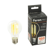 Лампа светодиодная Feron.PRO LB-1116 Шар E27 2560LM 16W 175-265V 2700K 51235