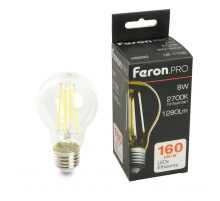 Лампа светодиодная Feron.PRO LB-1108 Шар E27 1280LM 8W 175-265V 2700K 48892