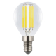 Лампа светодиодная Uniel E14 4W 3000K прозрачная LED-G45-4W/3000K/E14/CL GLY01TR UL-00011938