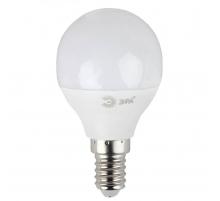 Лампа светодиодная ЭРА E14 7W 2700K матовая LED P45-7W-827-E14 Б0020548