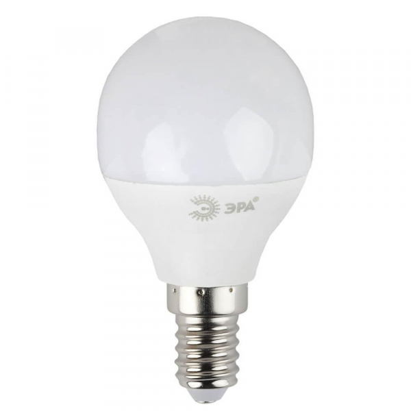 Лампа светодиодная ЭРА E14 7W 2700K матовая LED P45-7W-827-E14 Б0020548 Лампа светодиодная ЭРА E14 7W 2700K матовая LED P45-7W-827-E14 Б0020548
