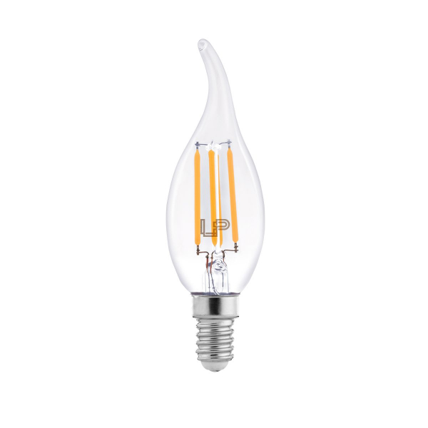 Светодиодная лампа LEDS POWER Filament CT35 E14 6Вт 3000К 007090 Светодиодная лампа LEDS POWER Filament CT35 E14 6Вт 3000К 007090