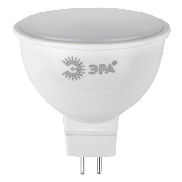 Лампа светодиодная ЭРА GU5.3 12W 2700K матовая LED MR16-12W-827-GU5.3 Б0040887 Лампа светодиодная ЭРА GU5.3 12W 2700K матовая LED MR16-12W-827-GU5.3 Б0040887