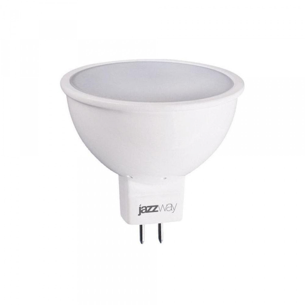 Лампа светодиодная Jazzway GU5.3 5W 4000K матовая 1037107A Лампа светодиодная Jazzway GU5.3 5W 4000K матовая 1037107A