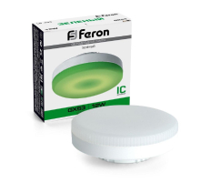 Лампа светодиодная Feron GX53 12W Таблетка Зеленая LB-455 48560