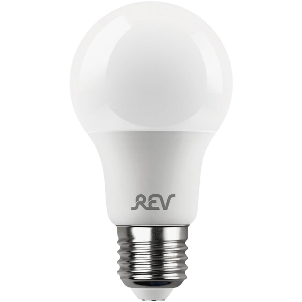 Лампа светодиодная REV A60 Е27 10W 6500K холодный белый свет груша 32528 4 Лампа светодиодная REV A60 Е27 10W 6500K холодный белый свет груша 32528 4
