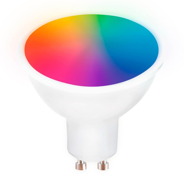 Светодиодная лампа Ambrella light 207500 Smart LED MR16 5W+RGB 3000K-6400K 220-240V Светодиодная лампа Ambrella light 207500 Smart LED MR16 5W+RGB 3000K-6400K 220-240V