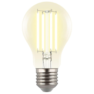 Лампа светодиодная Uniel E27 5W 3000K прозрачная LED-A60-5W/3000K/E27/CL GLY01TR UL-00011932