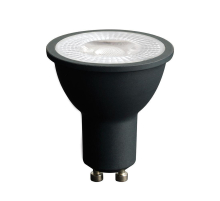 Лампа светодиодная Feron GU10 7W 2700K черная LB-1607 48954