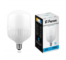 Лампа светодиодная Feron E27 25W 6400K Цилиндр Матовая LB-65 25887 Лампа светодиодная Feron E27 25W 6400K Цилиндр Матовая LB-65 25887