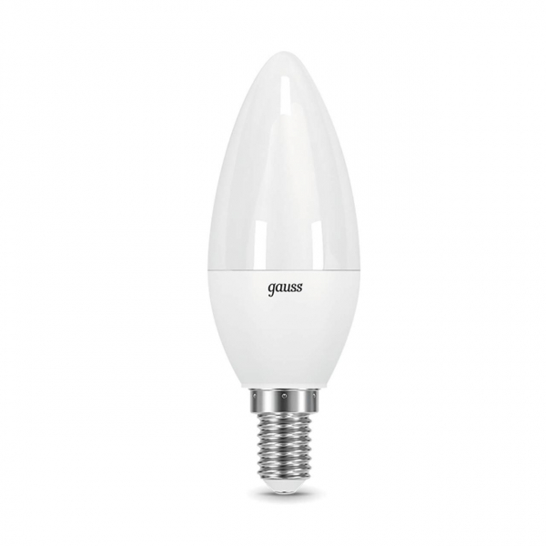Лампа светодиодная Gauss E14 9.5W 4100K матовая 103101210 Лампа светодиодная Gauss E14 9.5W 4100K матовая 103101210