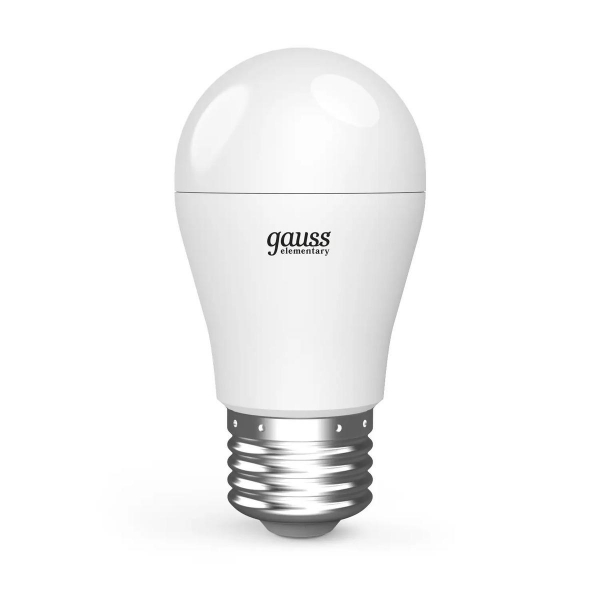 Лампа светодиодная Gauss Basic Шар E27 13W 4000K матовая 10502232 Лампа светодиодная Gauss Basic Шар E27 13W 4000K матовая 10502232