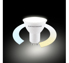 Умная лампа GU10 LED 7W 3300К-6500К CCT+DIM (BLGU1018) Elektrostandard a071006