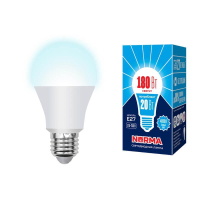 Лампа светодиодная E27 20W 4000K матовая LED-A65-20W/NW/E27/FR/NR UL-00004029