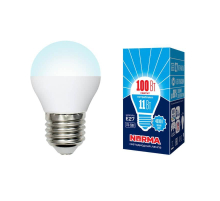 Лампа светодиодная E27 11W 4000K матовая LED-G45-11W/NW/E27/FR/NR UL-00003834
