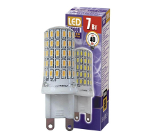 Лампа светодиодная Jazzway G9 7W 2700K прозрачная 1039064B