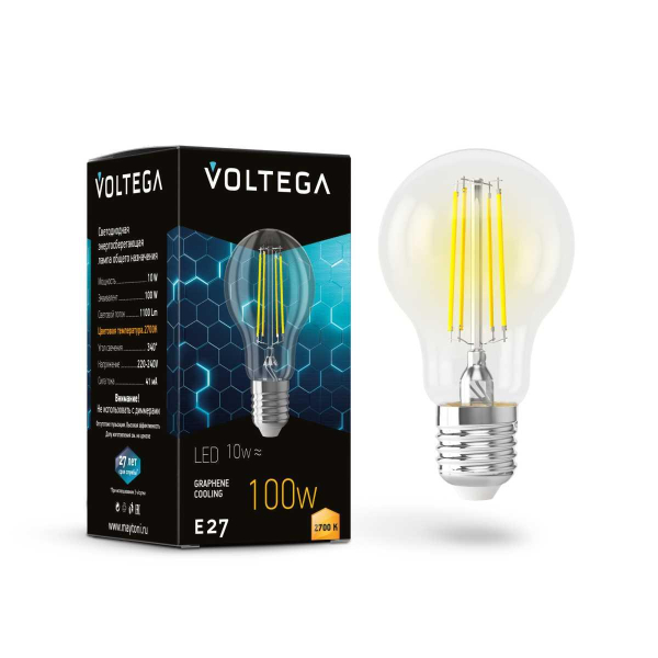 Лампочка Voltega Crystal 7227