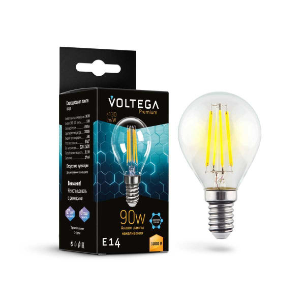 Лампочка Voltega Crystal 7222 Лампочка Voltega Crystal 7222