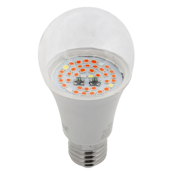 Лампа светодиодная для растений ЭРА E27 12W 1310K прозрачная Fito-12W-RB-E27 Б0050601 Лампа светодиодная для растений ЭРА E27 12W 1310K прозрачная Fito-12W-RB-E27 Б0050601