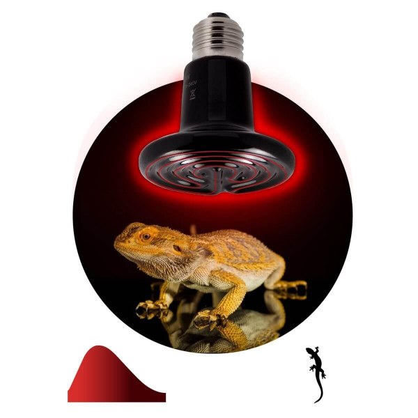 Инфракрасная лампочка ЭРА Fito-100W-НQ Б0052715 Инфракрасная лампочка ЭРА Fito-100W-НQ Б0052715
