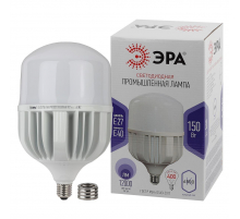 Лампа светодиодная сверхмощная ЭРА E27/E40 150W 6500K матовая LED POWER T160-150W-6500-E27/E40 Б0051796