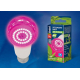 Лампа светодиодная для растений Uniel E27 14W прозрачная LED-A60-14W/SPSB/E27/CL PLP30WH UL-00006260