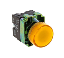 Лампа сигнальная BV65 желтая EKF 24В EKF PROxima xb2-bv65-24