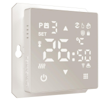 Терморегулятор умный сенсорный для теплого пола Werkel W1151217 дымчатый 4690389201165