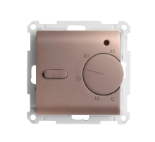 Терморегулятор для теплого пола Stekker Катрин шампань GLS00-7117-02 49743