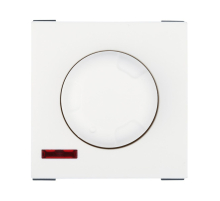 Светорегулятор LK Studio поворотный нажимной 600 Вт (белый) LK45 857204-1