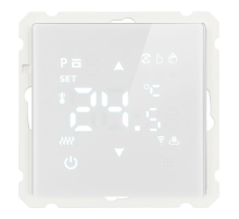 Терморегулятор Wi-Fi (механизм), Stekker, 250В, 3500Вт Катрин, GLS00-7119-01, белый 50374