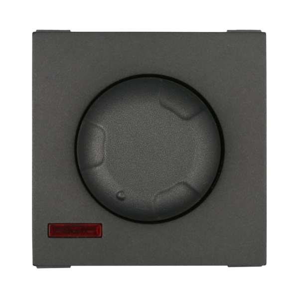 Светорегулятор LK Studio поворотный нажимной 600 Вт (черный бархат) LK45 857208-1 Светорегулятор LK Studio поворотный нажимной 600 Вт (черный бархат) LK45 857208-1