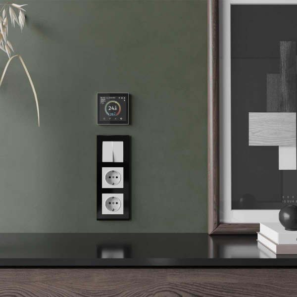 Умный сенсорный терморегулятор с LCD дисплеем Werkel a071604