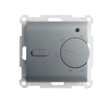 Терморегулятор для теплого пола Stekker Катрин серебро GLS00-7117-03 49742