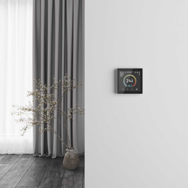 Умный сенсорный терморегулятор с LCD дисплеем Werkel a071604