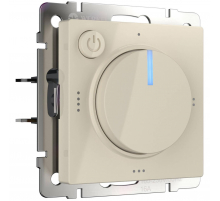 Терморегулятор электромеханический для теплого пола Werkel слоновая кость W1151103 4690389155710