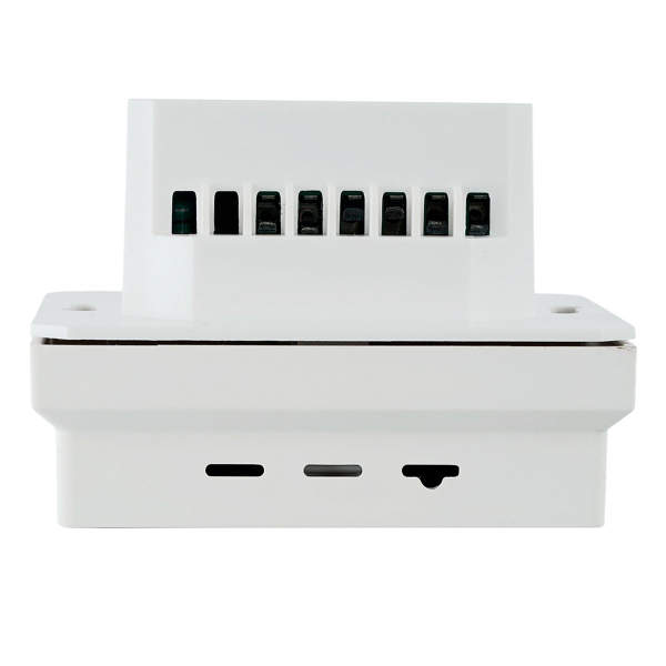 Терморегулятор Wi-Fi (механизм), Stekker, 250В, 3500Вт Эмили, RSW00-5119-01, белый фарфор, soft touch 50376