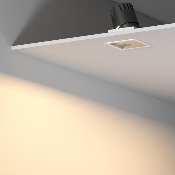 Встраиваемый светодиодный светильник Elektrostandard Inline 25091/LED 10W 3000K белый/хром a064615 Встраиваемый светодиодный светильник Elektrostandard Inline 25091/LED 10W 3000K белый/хром a064615