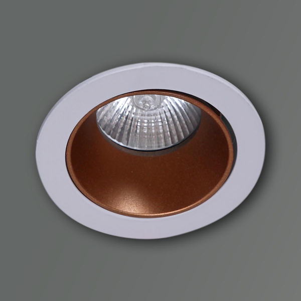 Точечный светильник Reluce 16085-9.0-001PT MR16 WT+ROSE GD Точечный светильник Reluce 16085-9.0-001PT MR16 WT+ROSE GD