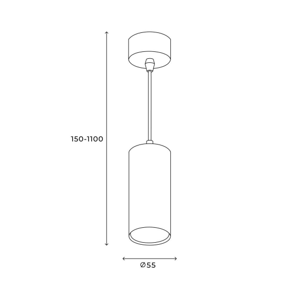 Точечный светильник Hesby Lighting Hesby Focus IP20, 35Вт, GU10, чёрный HSBL_0093