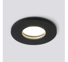Встраиваемый светильник Elektrostandard 125 MR16 черный матовый a053360