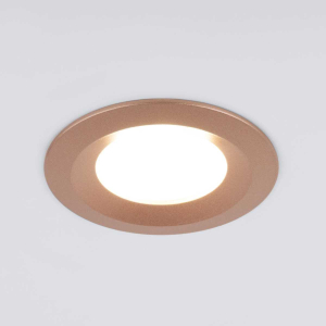 Встраиваемый светильник Elektrostandard 110 MR16 золотой a053333