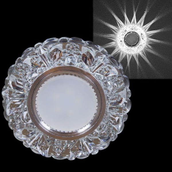 Встраиваемый светильник Reluce 42204-9.0-001PL MR16+LED3W CL Встраиваемый светильник Reluce 42204-9.0-001PL MR16+LED3W CL