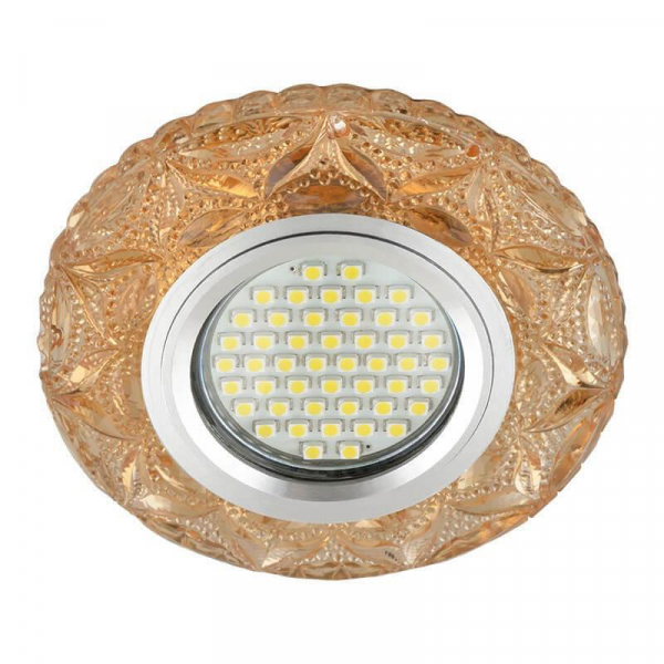 Встраиваемый светильник Fametto Luciole DLS-L149 Gu5.3 Glassy/Tea Встраиваемый светильник Fametto Luciole DLS-L149 Gu5.3 Glassy/Tea