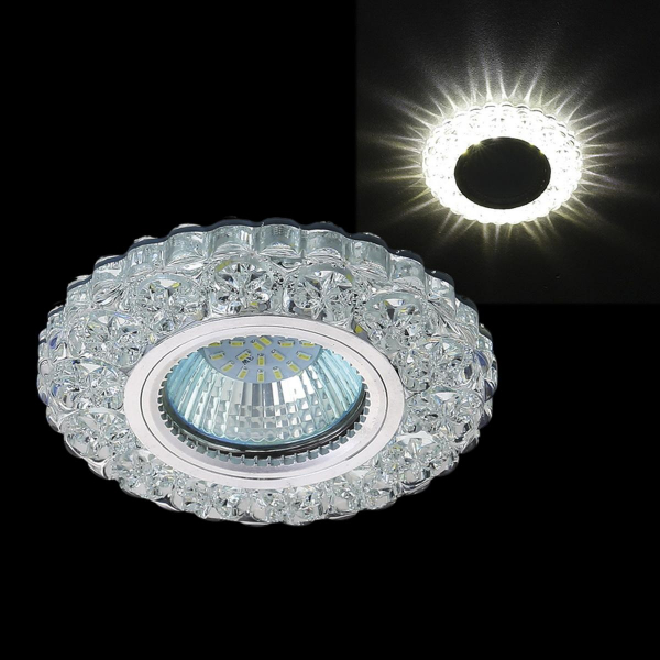 Точечный светильник Reluce 51608-9.0-001MN MR16+LED3W DL WH 4000K Точечный светильник Reluce 51608-9.0-001MN MR16+LED3W DL WH 4000K