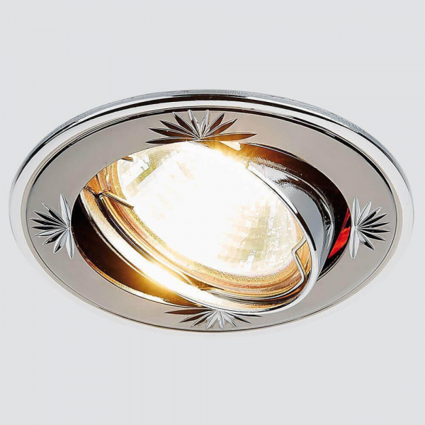 Встраиваемый светильник Ambrella light Classic 104A CF GU/CH Встраиваемый светильник Ambrella light Classic 104A CF GU/CH